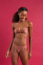 Load image into Gallery viewer, Top Shimmer-Copper Bandeau-Joy

